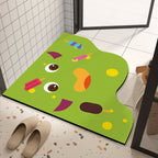 Playful Cartoon-Themed Bath Mat | Kelmera