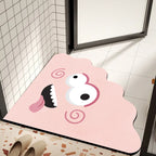 Playful Cartoon-Themed Bath Mat | Kelmera