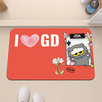 Playful Cartoon-Themed Decorative Mat | Kelmera