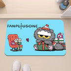 Playful Cartoon-Themed Decorative Mat | Kelmera