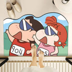 Playful Cartoon-Themed Floor Mat | Kelmera