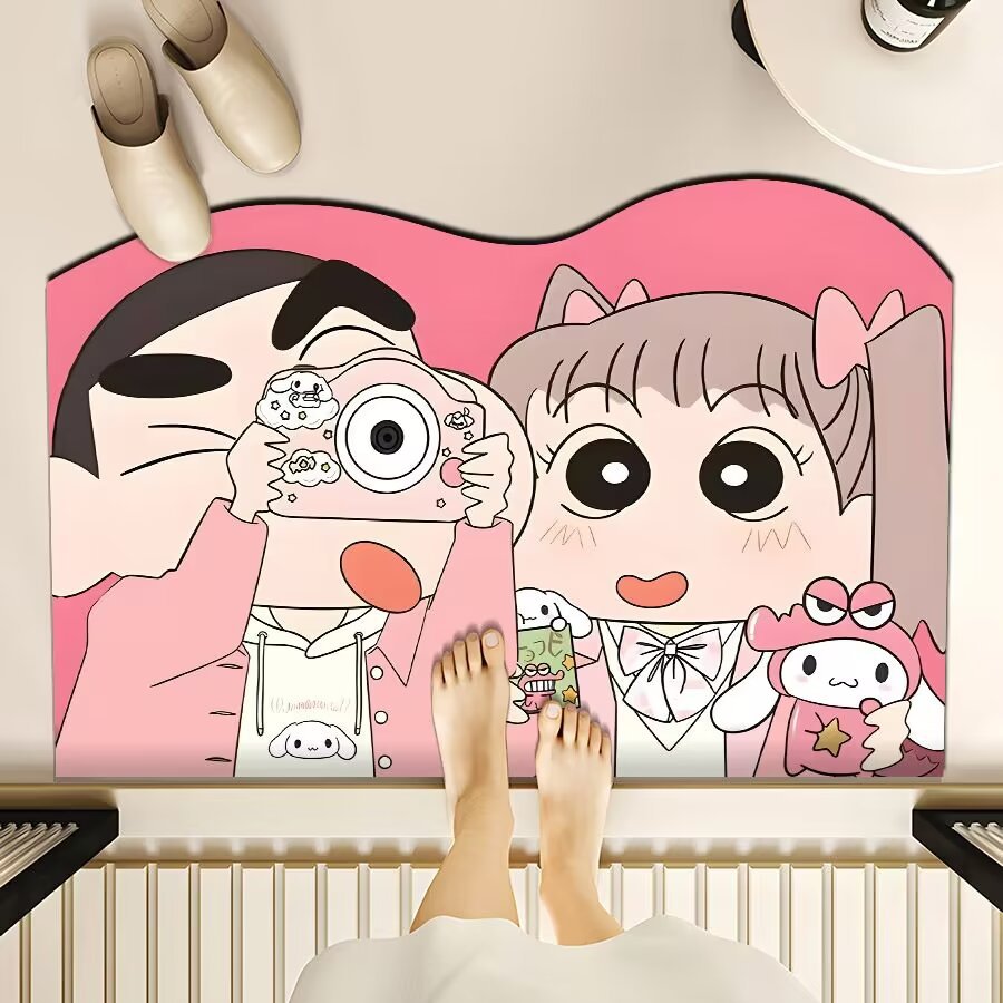 Playful Cartoon-Themed Floor Mat | Kelmera
