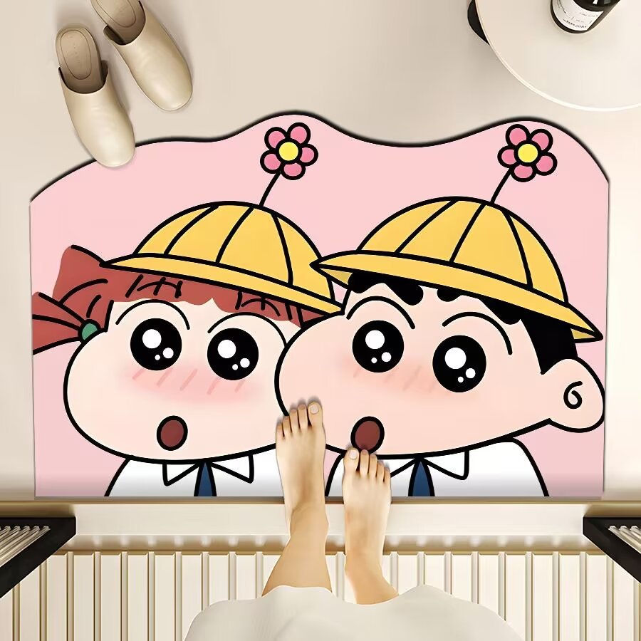 Playful Cartoon-Themed Floor Mat | Kelmera