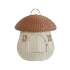 Playful Cat Basket in Mushroom Design | Kelmera