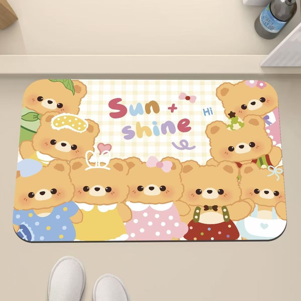 Playful Cat-Themed Anti-Fatigue Mat | Kelmera