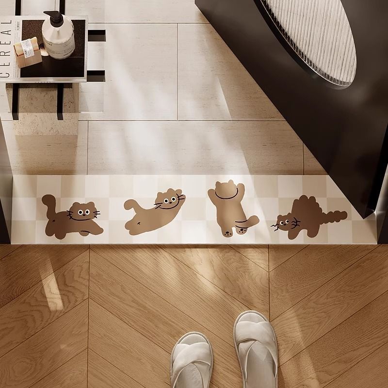 Playful Cat-Themed Door Mat | Kelmera