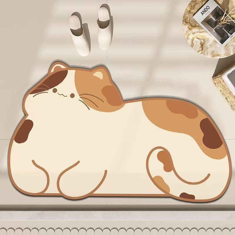 Playful Cat-Themed Entrance Mat | Kelmera