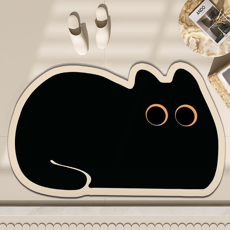 Playful Cat-Themed Entrance Mat | Kelmera