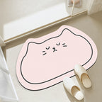 Playful Cat-Themed Entrance Mat | Kelmera