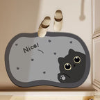 Playful Cat-Themed Entrance Mat | Kelmera