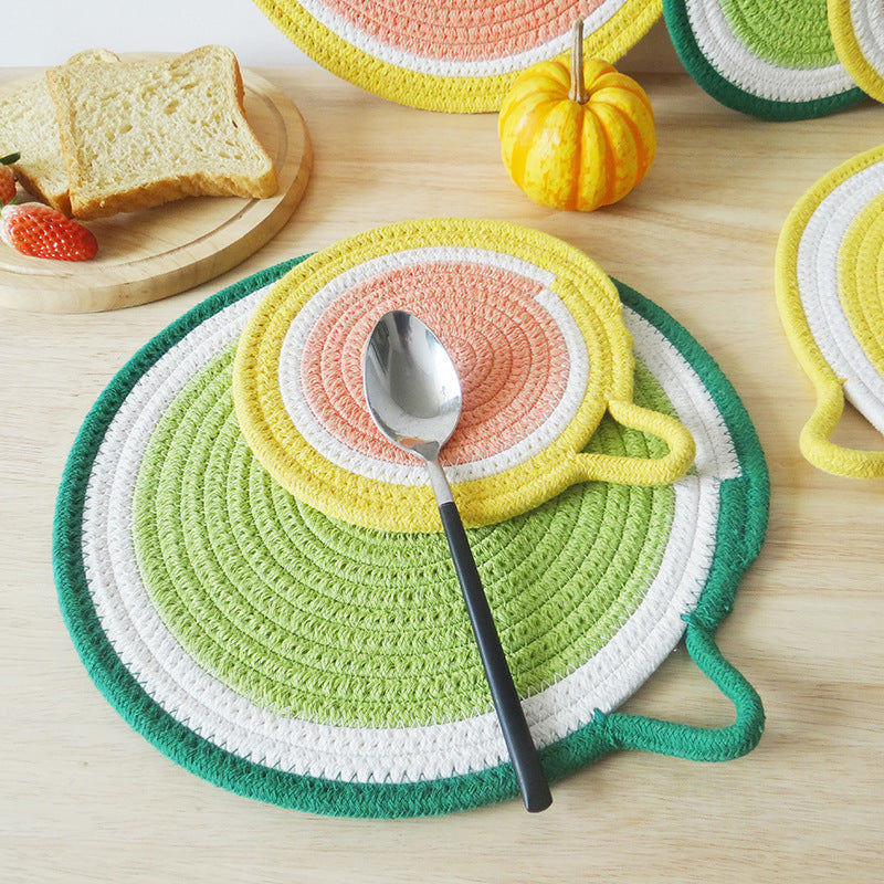 Playful Coaster in Watermelon Design | Kelmera