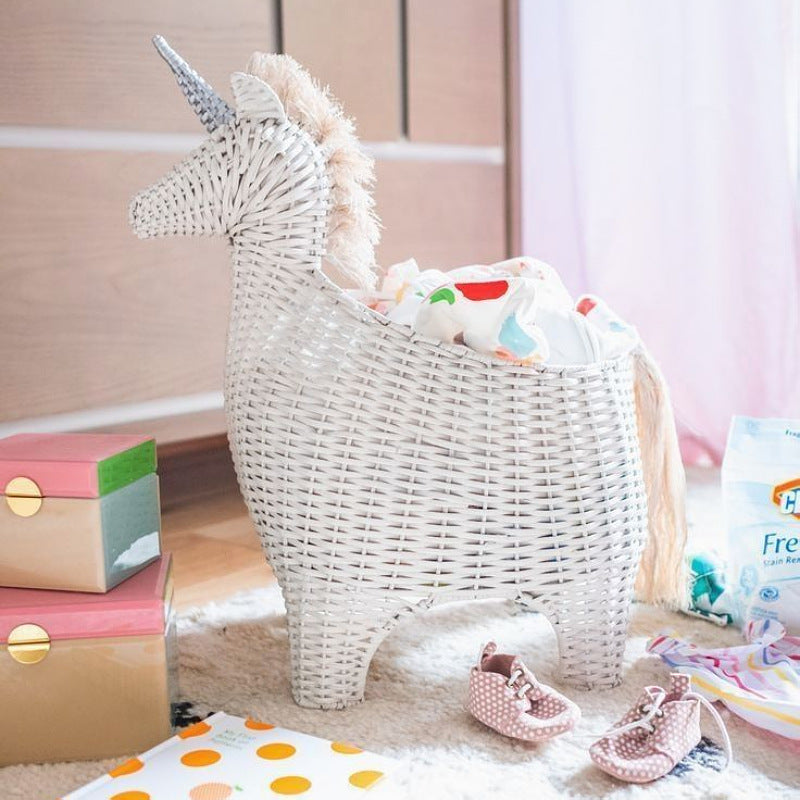 Playful Decoration Basket in Unicorn Design | Kelmera