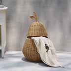 Playful Decorative Basket in Pear Shape | Kelmera