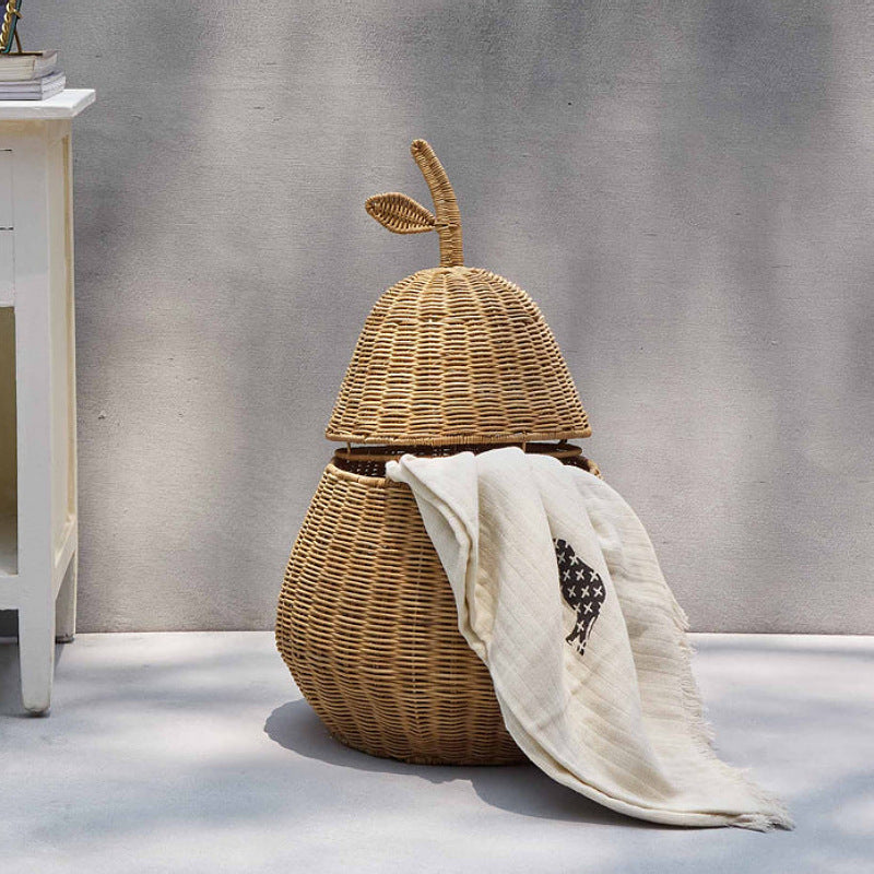 Playful Decorative Basket in Pear Shape | Kelmera