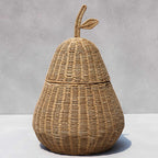Playful Decorative Basket in Pear Shape | Kelmera