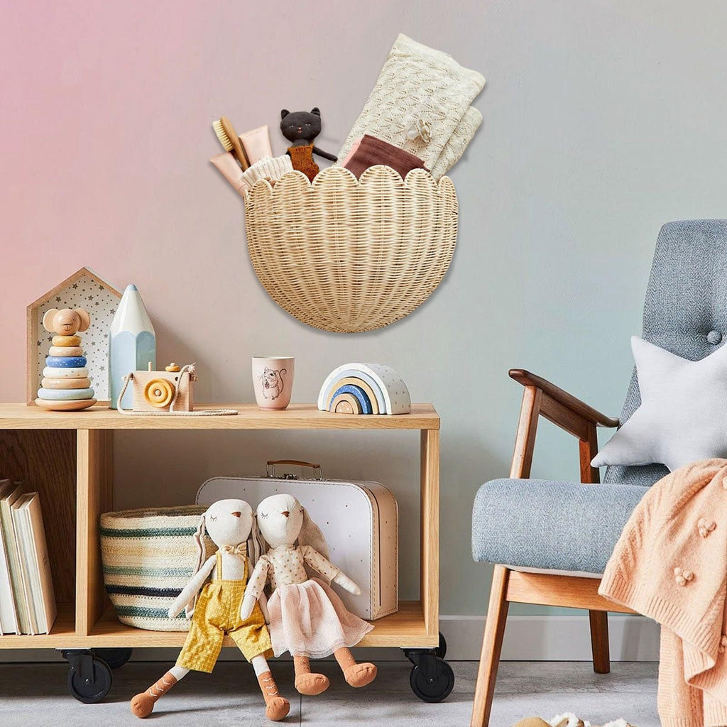 Playful Decorative Basket in Shell Design | Kelmera