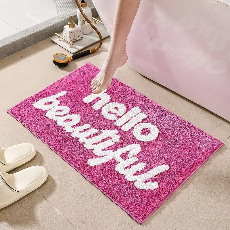 Playful Decorative Bath Mat | Kelmera