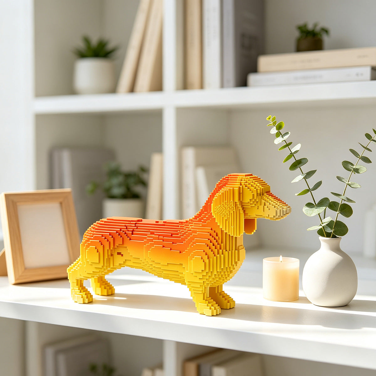 Playful Decorative Figure of a Sweet Dachshund | Kelmera