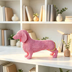 Playful Decorative Figure of a Sweet Dachshund | Kelmera