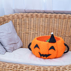Playful Decorative Storage Basket in Pumpkin Design | Kelmera