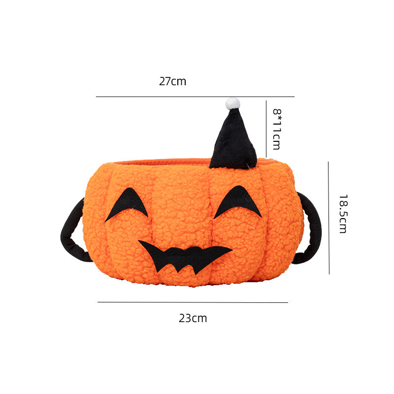 Playful Decorative Storage Basket in Pumpkin Design | Kelmera
