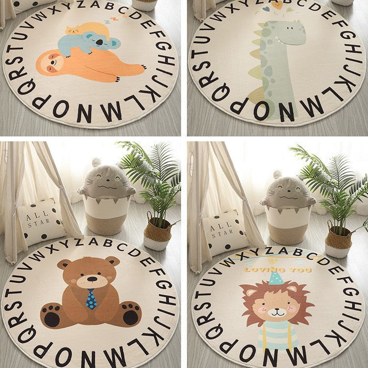Playful Dinosaur-Themed Area Rug | Kelmera
