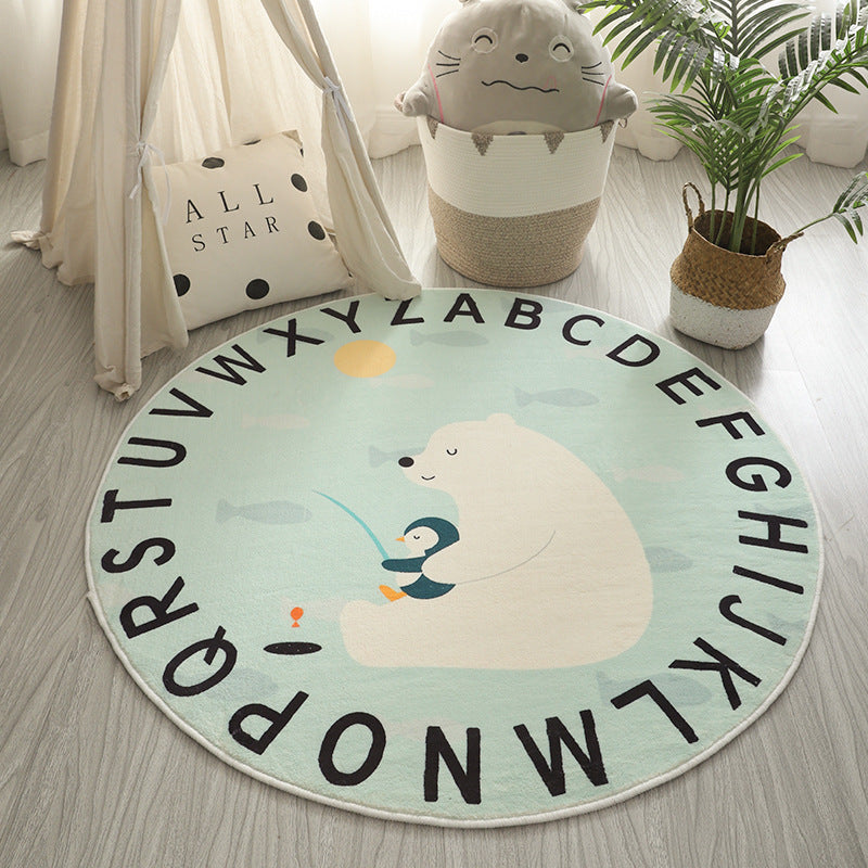 Playful Dinosaur-Themed Area Rug | Kelmera