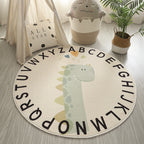 Playful Dinosaur-Themed Area Rug | Kelmera