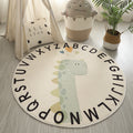 Playful Dinosaur-Themed Area Rug | Kelmera
