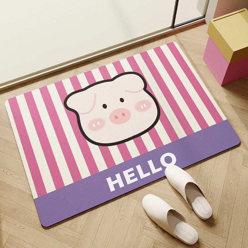 Playful Dog-Themed Welcome Mat | Kelmera