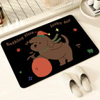 Playful Dog-Themed Welcome Mat | Kelmera