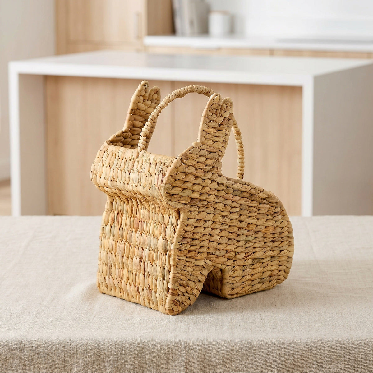 Playful Easter Basket in Bunny Design | Kelmera