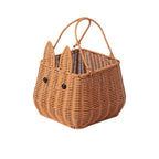 Playful Fish-Shaped Woven Storage Basket | Kelmera
