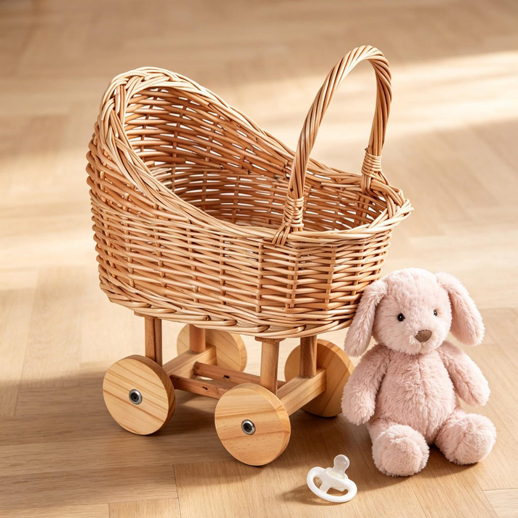 Playful Flower Basket on Wheels | Kelmera