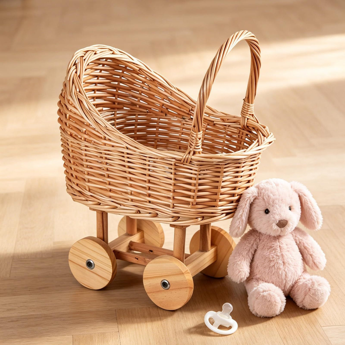 Playful Flower Basket on Wheels | Kelmera