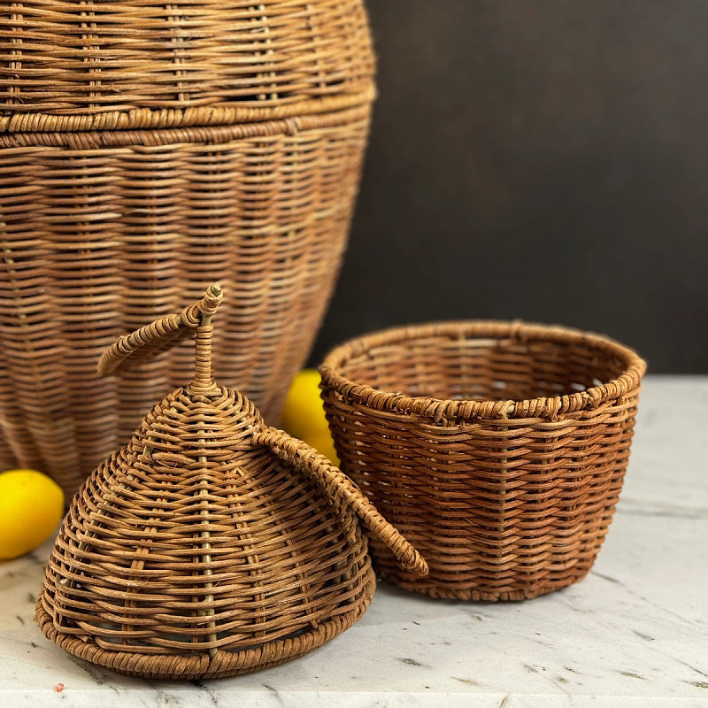 Playful Fruit Basket with Lid | Kelmera