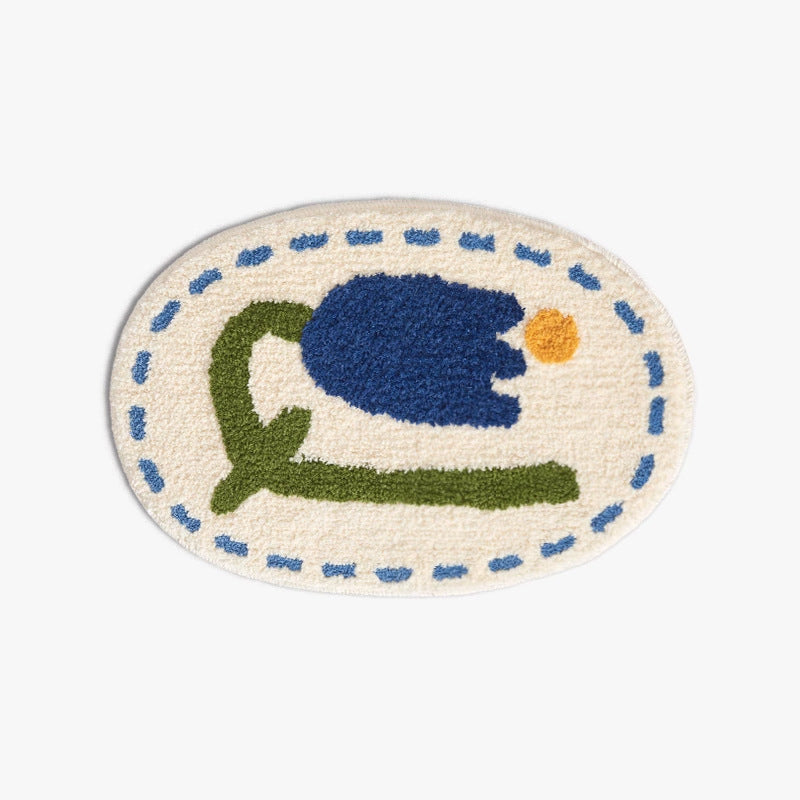 Playful Fruit-Themed Area Mat | Kelmera
