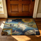 Playful Garden-Themed Area Mat | Kelmera
