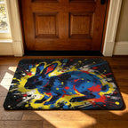 Playful Garden-Themed Area Mat | Kelmera