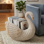 Playful Laundry Basket in the Shape of a Swan | Kelmera