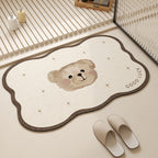 Playful Pet-Themed Absorbent Mat | Kelmera