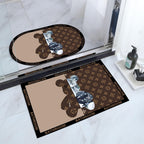Playful Pet-Themed Area Mat | Kelmera