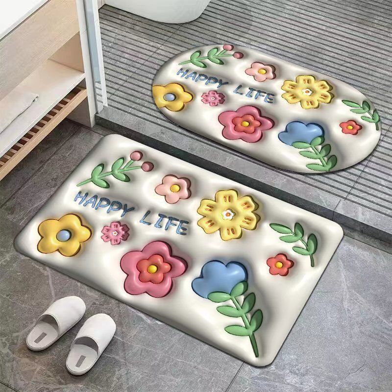 Playful Pet-Themed Area Mat | Kelmera