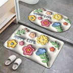 Playful Pet-Themed Area Mat | Kelmera