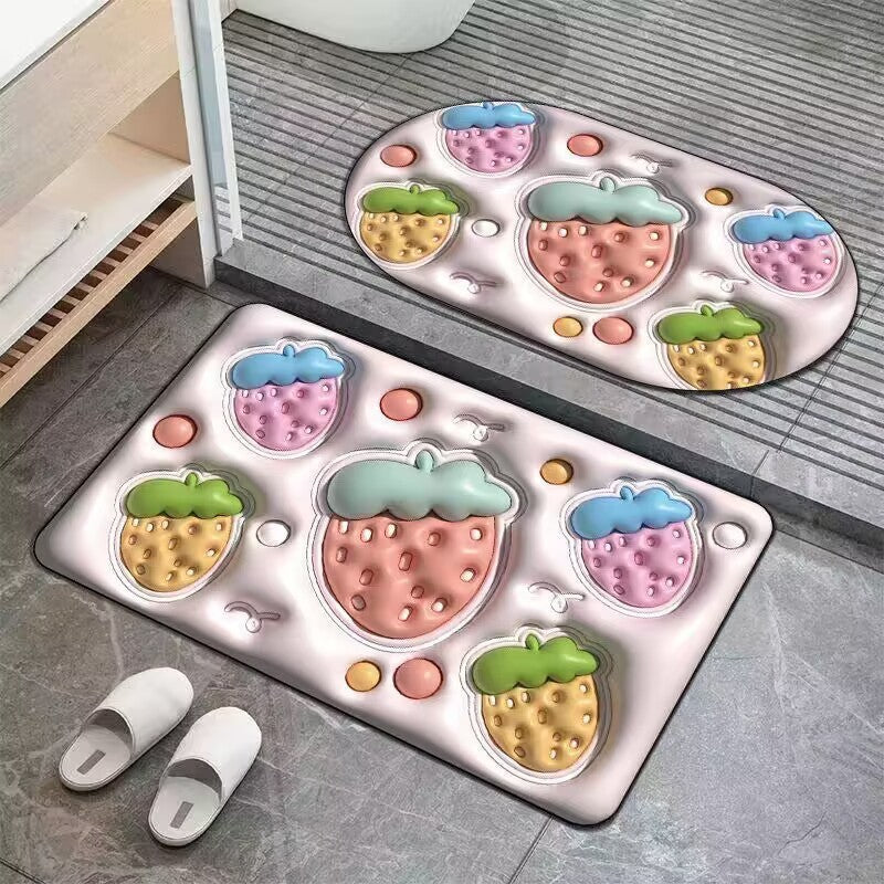 Playful Pet-Themed Area Mat | Kelmera