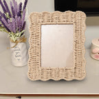 Playful Picture Frame in Rattan Style | Kelmera