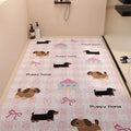 Playful Puppy-Themed Non-Slip Bathroom Mat | Kelmera