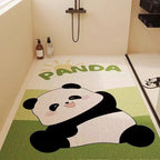 Playful Puppy-Themed Non-Slip Bathroom Mat | Kelmera