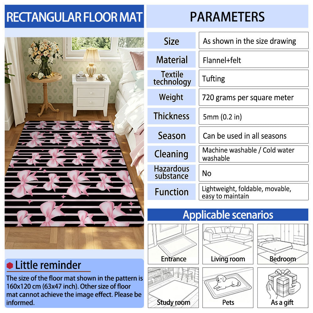 Playful Rainbow Area Rug | Kelmera