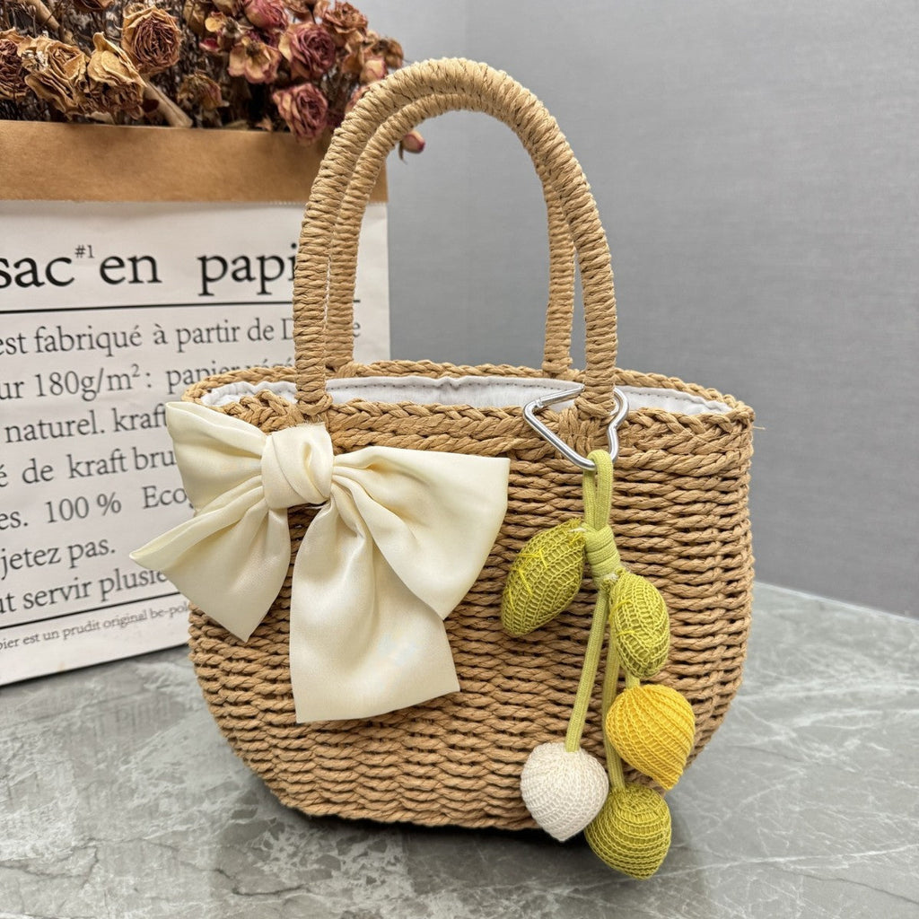 Playful Rattan Handbag | Kelmera